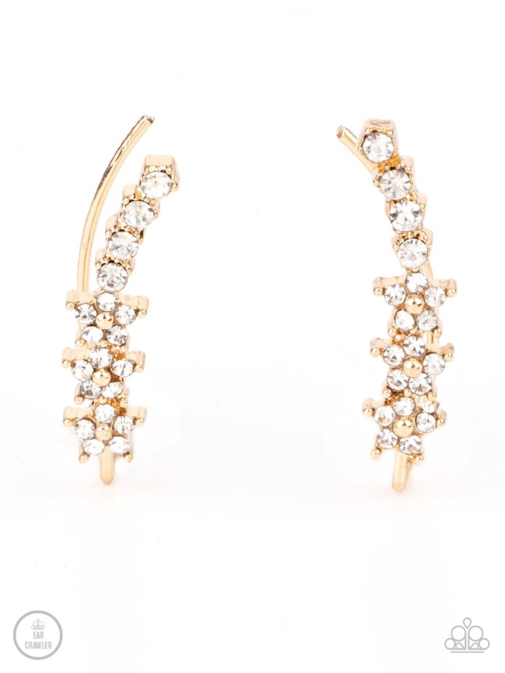 Paparazzi Floral Crawler Earrings (EP085)